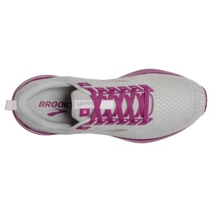 Brooks Levitate GTS 5 - Womens Running Shoes - Grey/Lavender/Baton Rouge