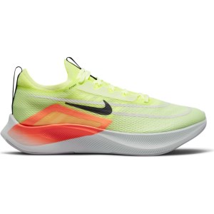 Nike Zoom Fly 4 - Mens Running Shoes - Barely Volt/Black/Hyper Orange/Volt