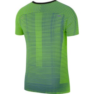 Nike TechKnit Ultra Mens Running T-Shirt - Dark Teal Green/Reflective Silver