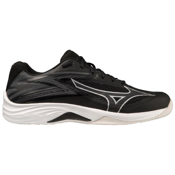 Mizuno Thunder Blade Z - Unisex Indoor Court Shoes - Black/Silver