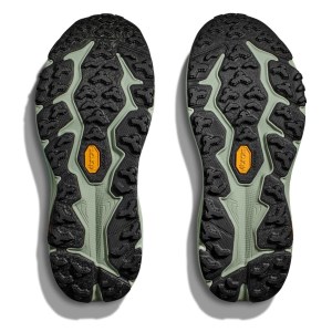 Hoka Speedgoat 6 - Womens Trail Running Shoes - Black/Aloe Vera