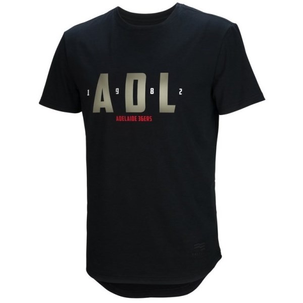 First Ever Adelaide 36ers 2019/20 Lifestyle Mens Basketball T-Shirt - Black