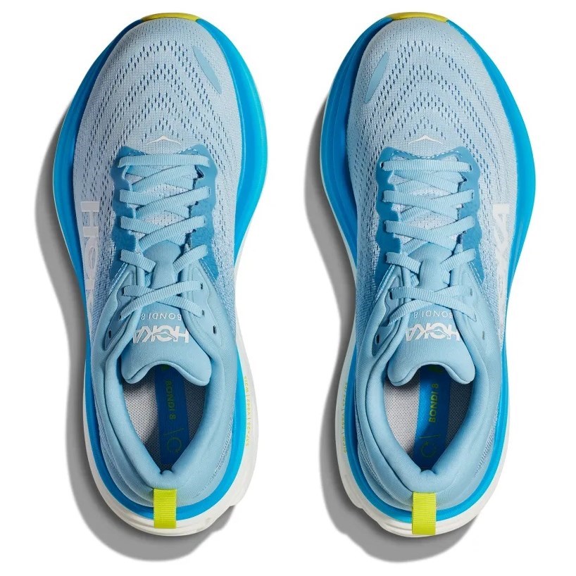 Hoka Bondi 8 - Mens Running Shoes - Airy Blue/Diva Blue | Sportitude