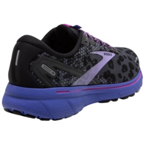 Brooks Ghost 14 - Womens Running Shoes - Ebony/Black/Purple