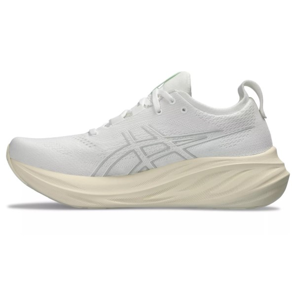 Asics Gel Nimbus 26 - Mens Running Shoes - White/White