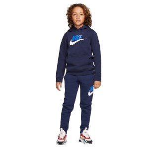 Nike Sportswear Club Fleece Pullover Kids Hoodie - Midnight Navy