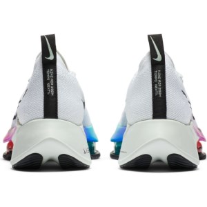 Nike Air Zoom Tempo Next% - Womens Running Shoes - White/Black/Hyper Violet/Flash Crimson