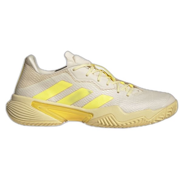 Adidas Barricade - Mens Tennis Shoes - Ecru Tint/Beam Yellow/Almost Yellow