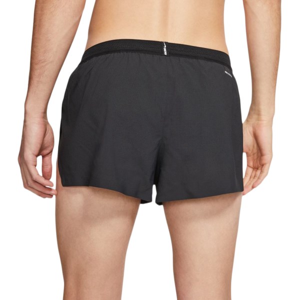 Nike AeroSwift 2 Inch Mens Running Shorts - Black/White