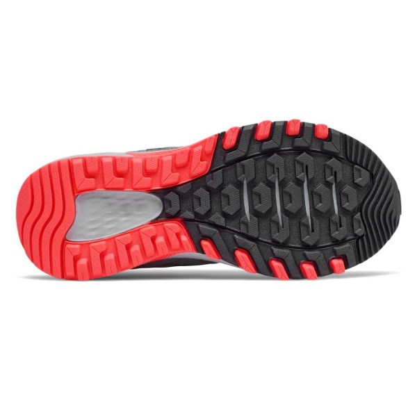 New Balance Trail 410v7 - Womens Trail Running Shoes - Gunmetal/Vivid Coral
