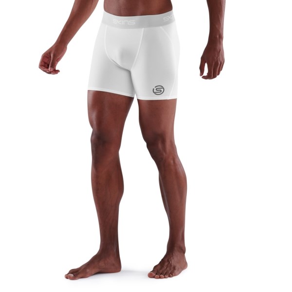 Skins Series-1 Mens Compression Shorts - White