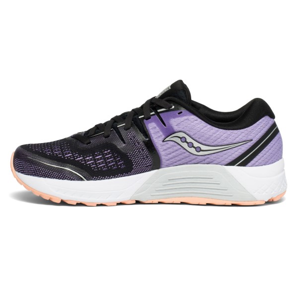 Saucony Guide ISO 2 - Womens Running Shoes - Black/Purple