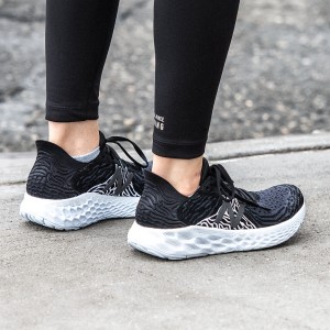 New Balance Fresh Foam 1080v10 - Womens Running Shoes - Black/Outerspace/White