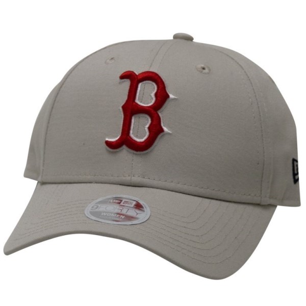 New Era Boston Red Sox 9Forty Womens Baseball Cap - Stone Core