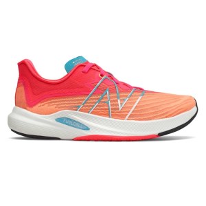 New Balance FuelCell Rebel v2 - Womens Running Shoes - Citrus Punch/Vivid Coral