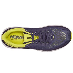 Hoka Clifton 7 - Mens Running Shoes - Odyssey Grey/Evening Primrose