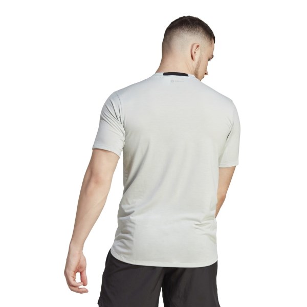 Adidas D4T Mens Training T-Shirt - Wonder Silver
