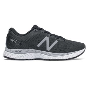 New Balance Solvi v2 - Mens Running Shoes - Black/Silver/White