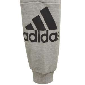 Adidas Essentials French Terry Kids Track Pants - Medium Grey Heather/Black
