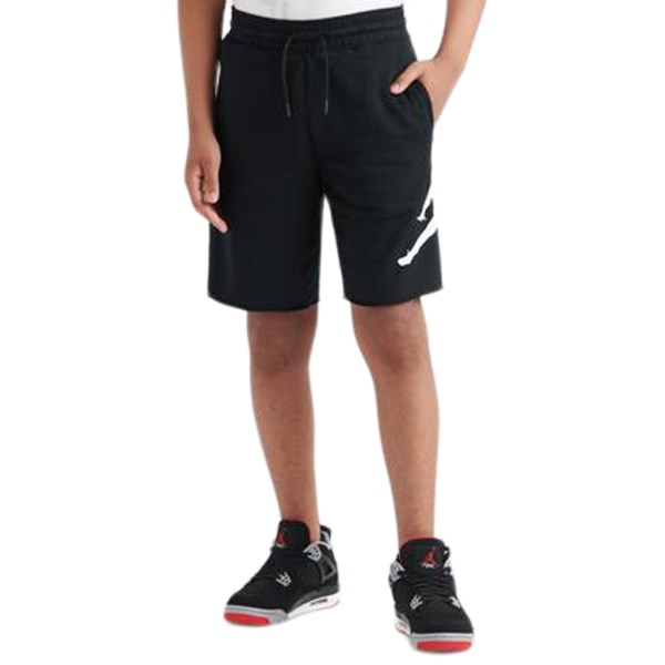 Jordan Jumpman Air Fleece Kids Boys Shorts - Black