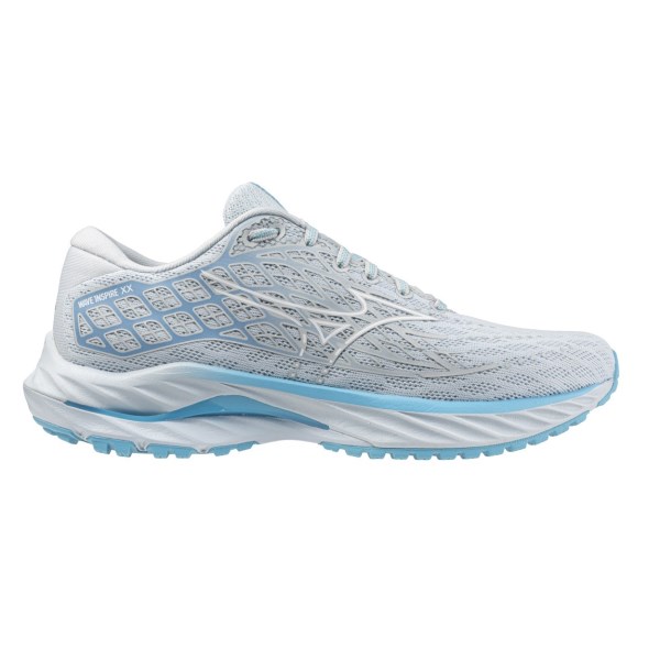 Mizuno Wave Inspire 20 - Womens Running Shoes - Plein Air/River Blue