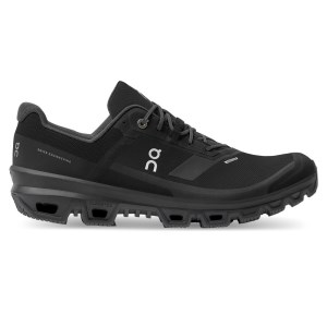 On Cloudventure Waterproof 3 - Mens Trail Running Shoes - Black