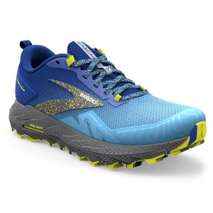 Brooks Cascadia 17 - Mens Trail Running Shoes - Blue/Surf/Sulphur