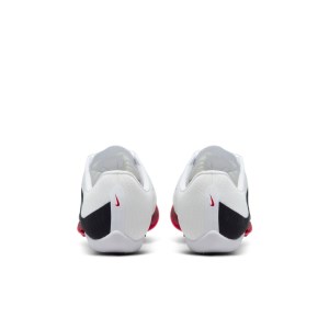 Nike Air Zoom Maxfly More Uptempo - Mens Sprint Track Spikes - White/Black/University Red