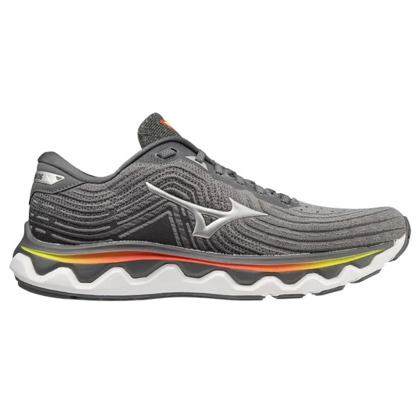 Mizuno Wave Horizon 6 - Mens Running Shoes - Ultimate Gray/Silver
