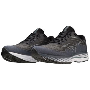 Mizuno Wave Rider 27 SSW - Mens Running Shoes - Ombre Blue/Stormy Weather/Black
