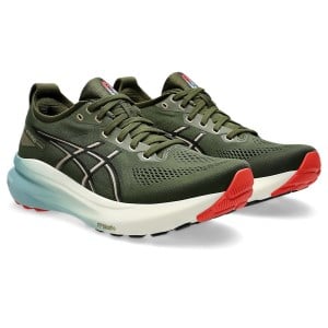 Asics Gel Kayano 31 - Mens Running Shoes - Smog Green/Black