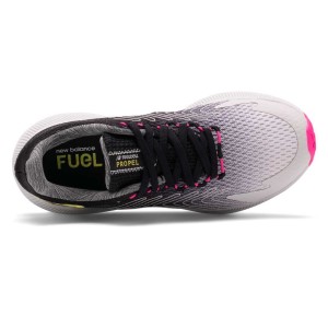 New Balance FuelCell Propel - Womens Running Shoes - Summer Fog/Black/Sulphur Yellow