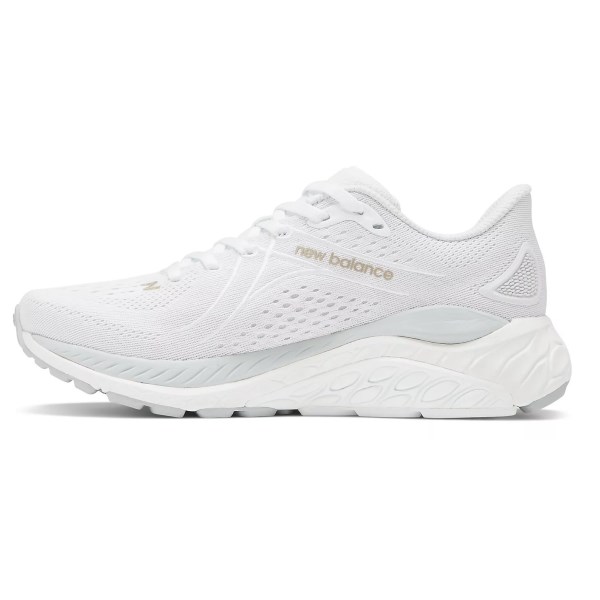 New Balance Fresh Foam X 860v13 - Womens Running Shoes - White/Light Aluminium/Light Gold