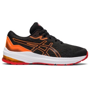 Asics GT-1000 11 GS - Kids Running Shoes - Graphite Grey/Fiery Red