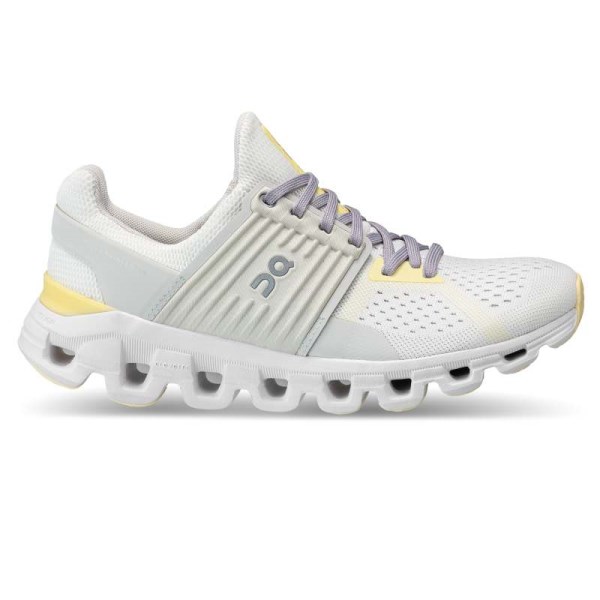 On Cloudswift - Womens Running Shoes - White/Limelight