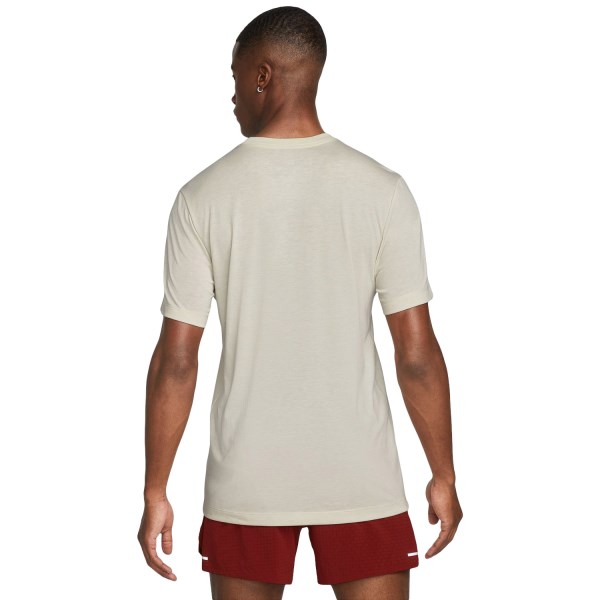 Nike Dri-Fit Mens Trail Running Shirt - Light Orewood Brown