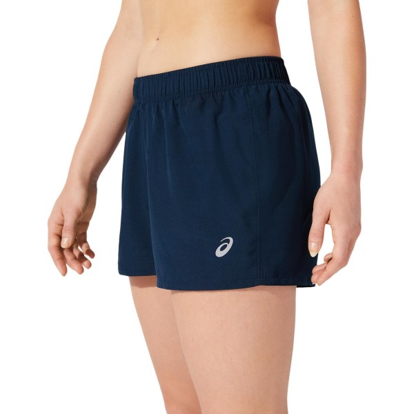 Asics Silver 4 Inch Womens Running Shorts - French Blue