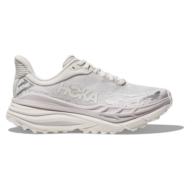 Hoka Stinson 7 - Womens Trail Running Shoes - White/White
