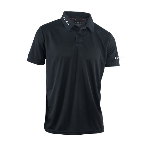 Sub4 Mens Training Polo Shirt - Black