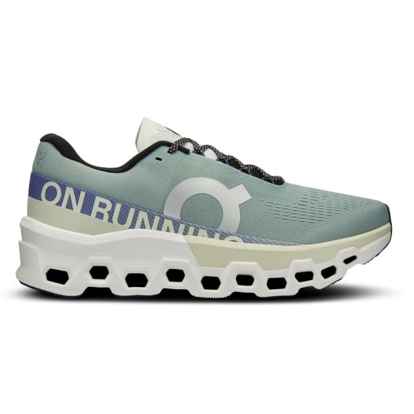 On Cloudmonster 2 - Mens Running Shoes - Mineral/Aloe