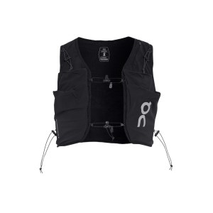 On Running Ultra Vest With Hydration Flasks - 10L - Black