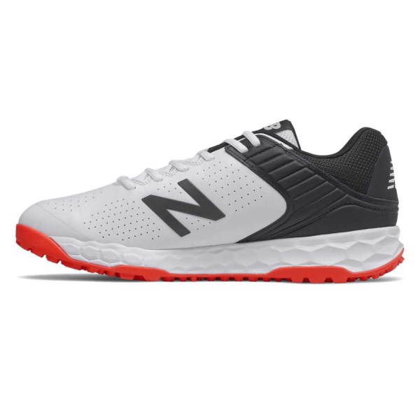 New Balance Fresh Foam 4020v4 - Mens Cricket Shoes - White/Black/Red