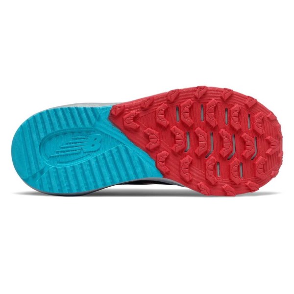 New Balance Nitrel v4 - Kids Trail Running Shoes - Navy/Red