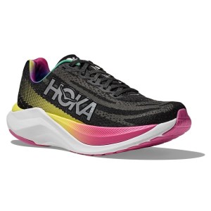 Hoka Mach X - Womens Running Shoes - Black/Silver