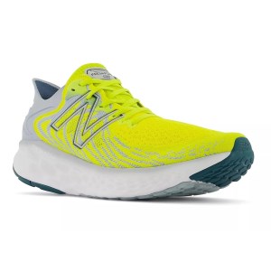 New Balance Fresh Foam 1080v11 - Mens Running Shoes - Sulphur Yellow/Light Slate