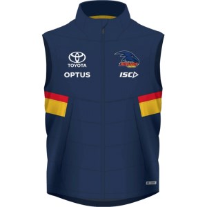 ISC Adelaide Crows Padded Mens Football Vest 2020 - Navy/Red/Gold