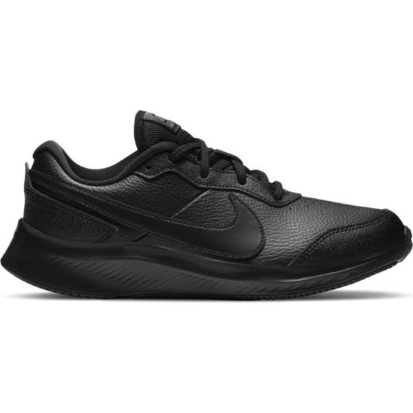 Nike Varsity Leather GS - Kids Sneakers - Black/Black