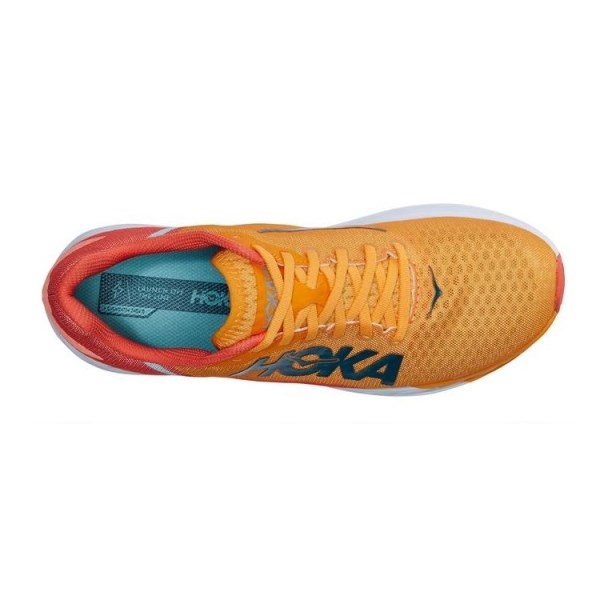 Hoka Rocket X - Mens Running Shoes - Radiant Yellow/Camellia