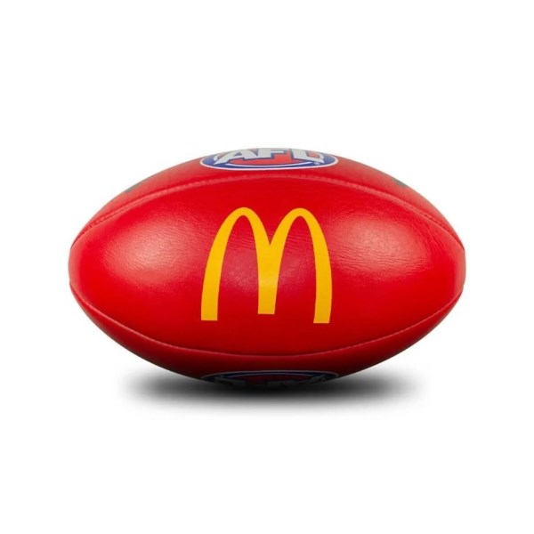 Sherrin AFL McDonalds Replica Training Football - Size 5 - Red