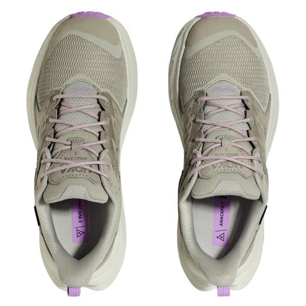 Hoka Anacapa 2 Low GTX - Womens Hiking Shoes - Barley/Celadon Tint